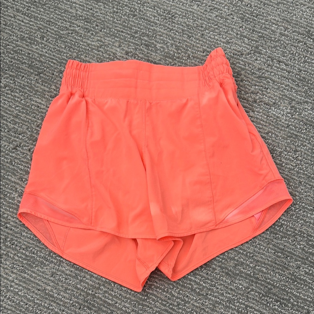 Women’s neon lululemon hottie hot Shorts